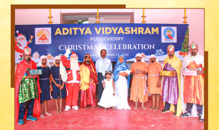 Aditya Vidyashram Celebrated the Great Day of Merry – Christmas