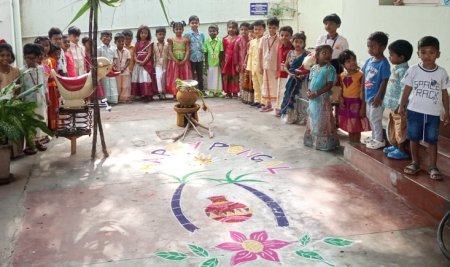 Pongal Celebration at Saram Branch