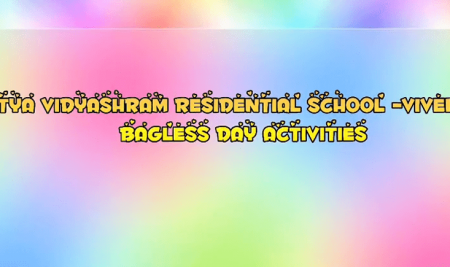 Creativity Unpacked: No Bag Day at VIVEKAM