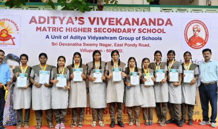 Champions from Villupuram Shine at Zonal Level Competition