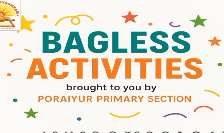 Bagless Activities in Primary Section