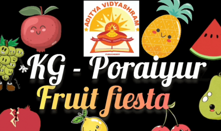 Fruits Fiesta Fun at Kindergarten Poraiyur