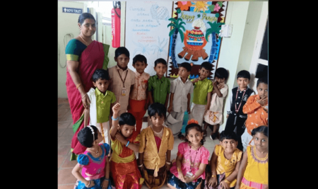 A Joyful Pongal Celebration with Our Kids