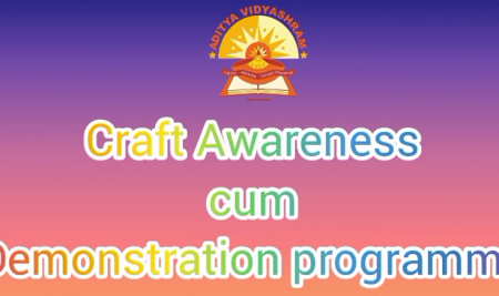 Craft Awareness cum Demonstration Programme at AVRS, Poraiyur