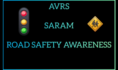 Road Safety Awareness Programme at Saram Branch
