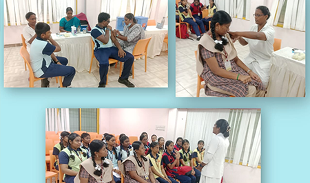 AVRS VIVEKAM Conducts School-Based Td Vaccination Programme
